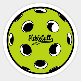 Everyday Pickleball Green Ball Sticker